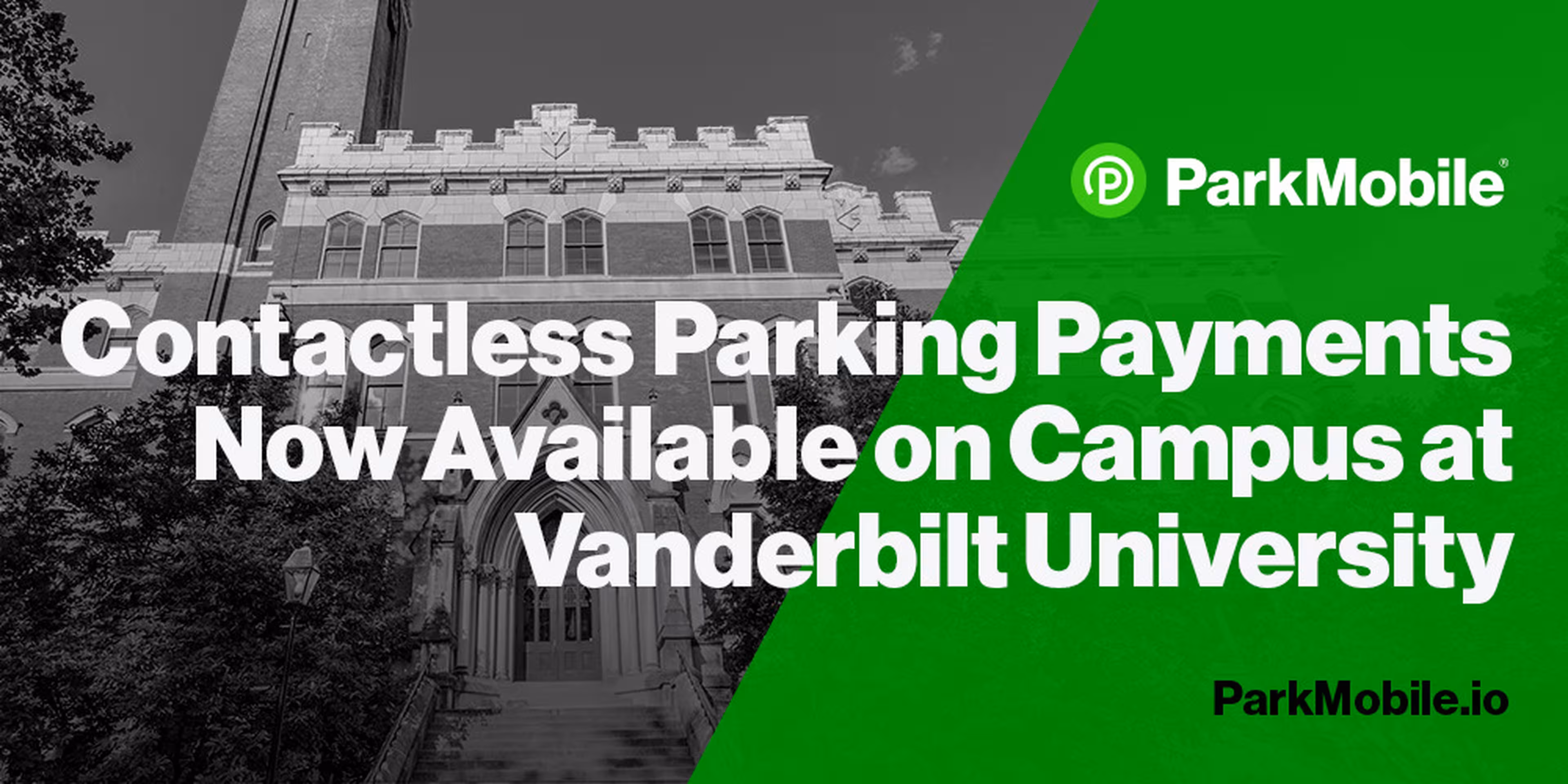ParkMobile Announces Agreement With Vanderbilt University