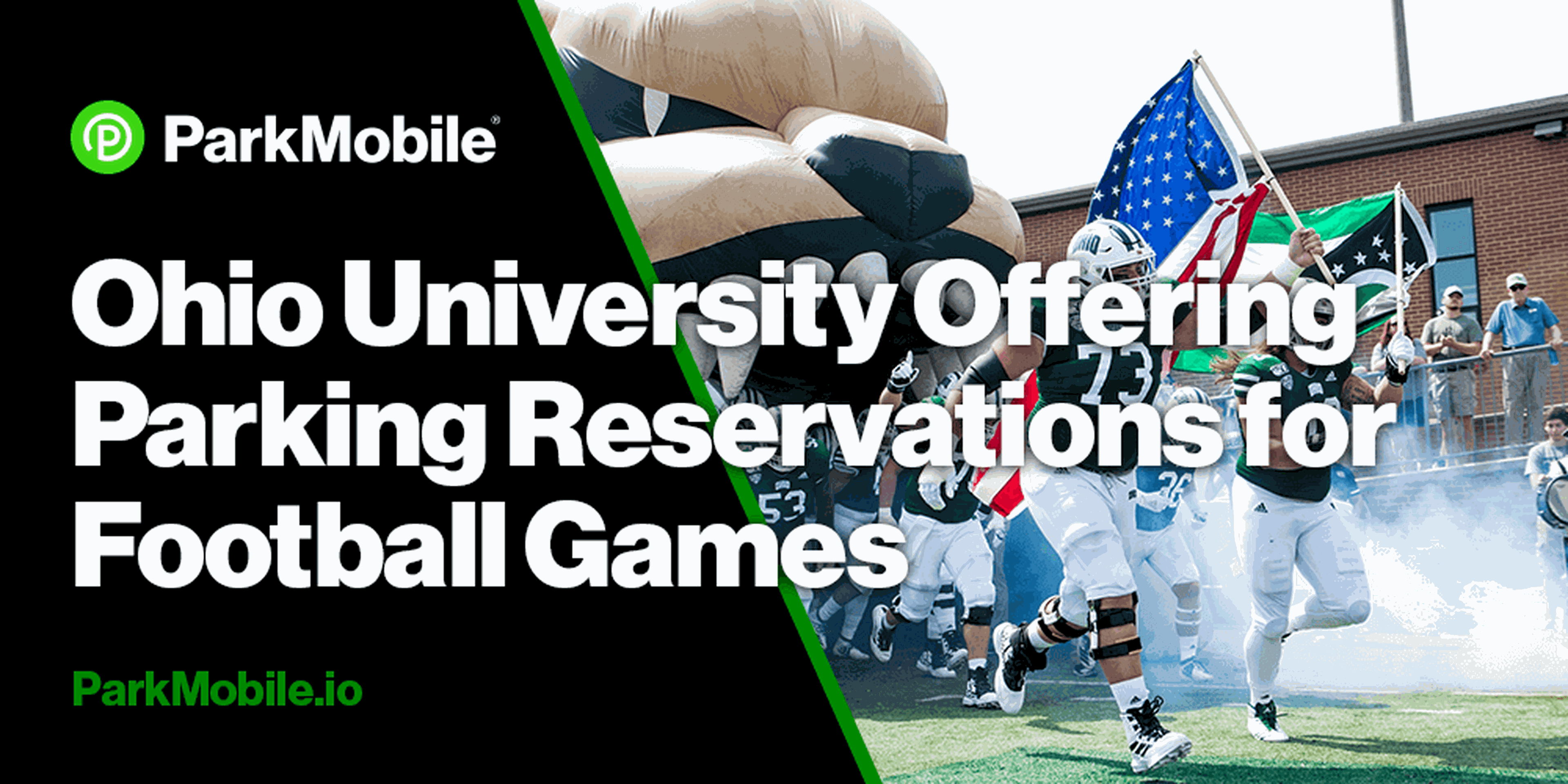 ParkMobile Services Expanded to Offer Parking Reservations for OHIO Football Games
