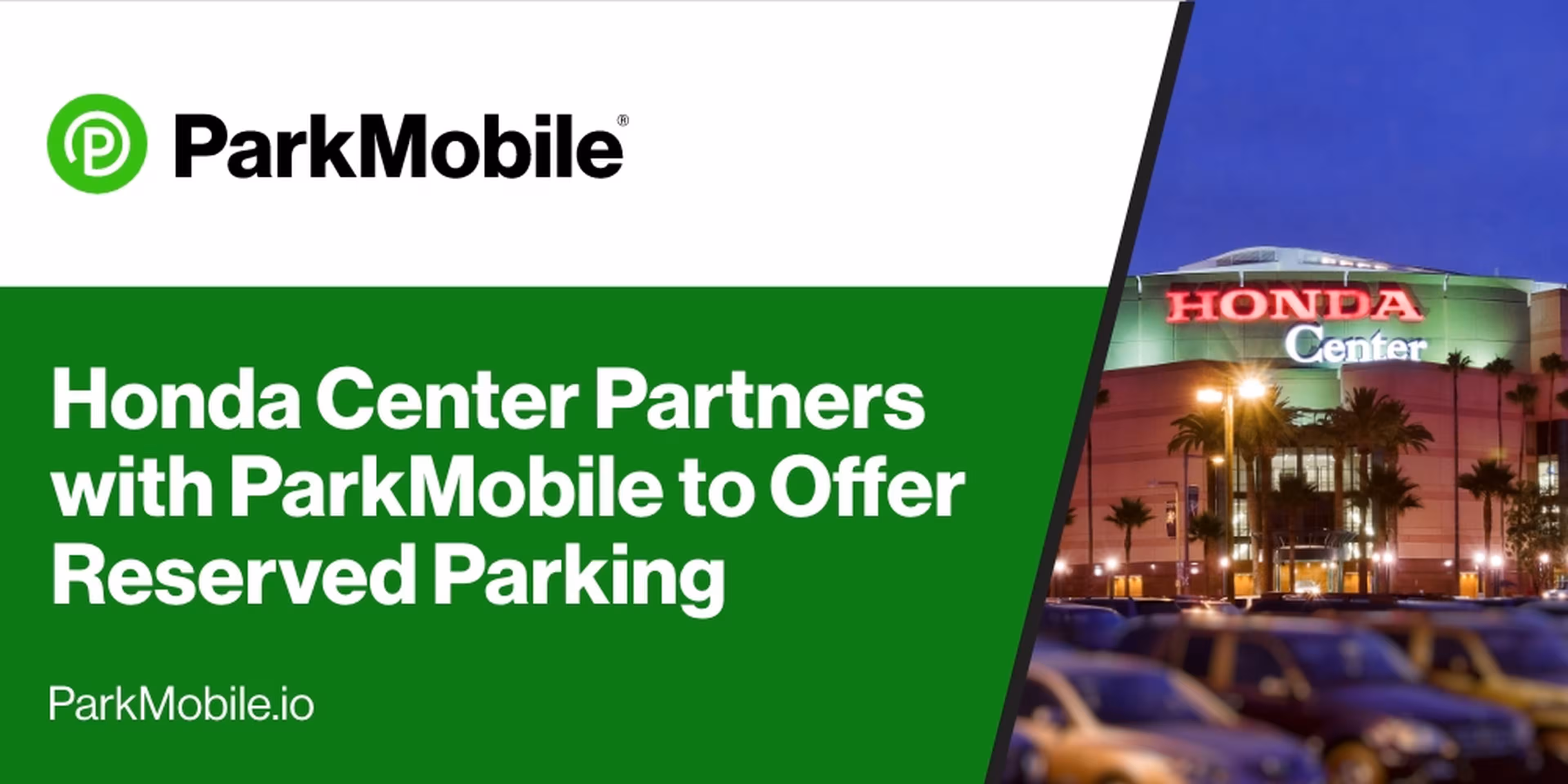 Honda Center Partners with ParkMobile to Offer Reserved Parking for Anaheim Ducks Games and Events