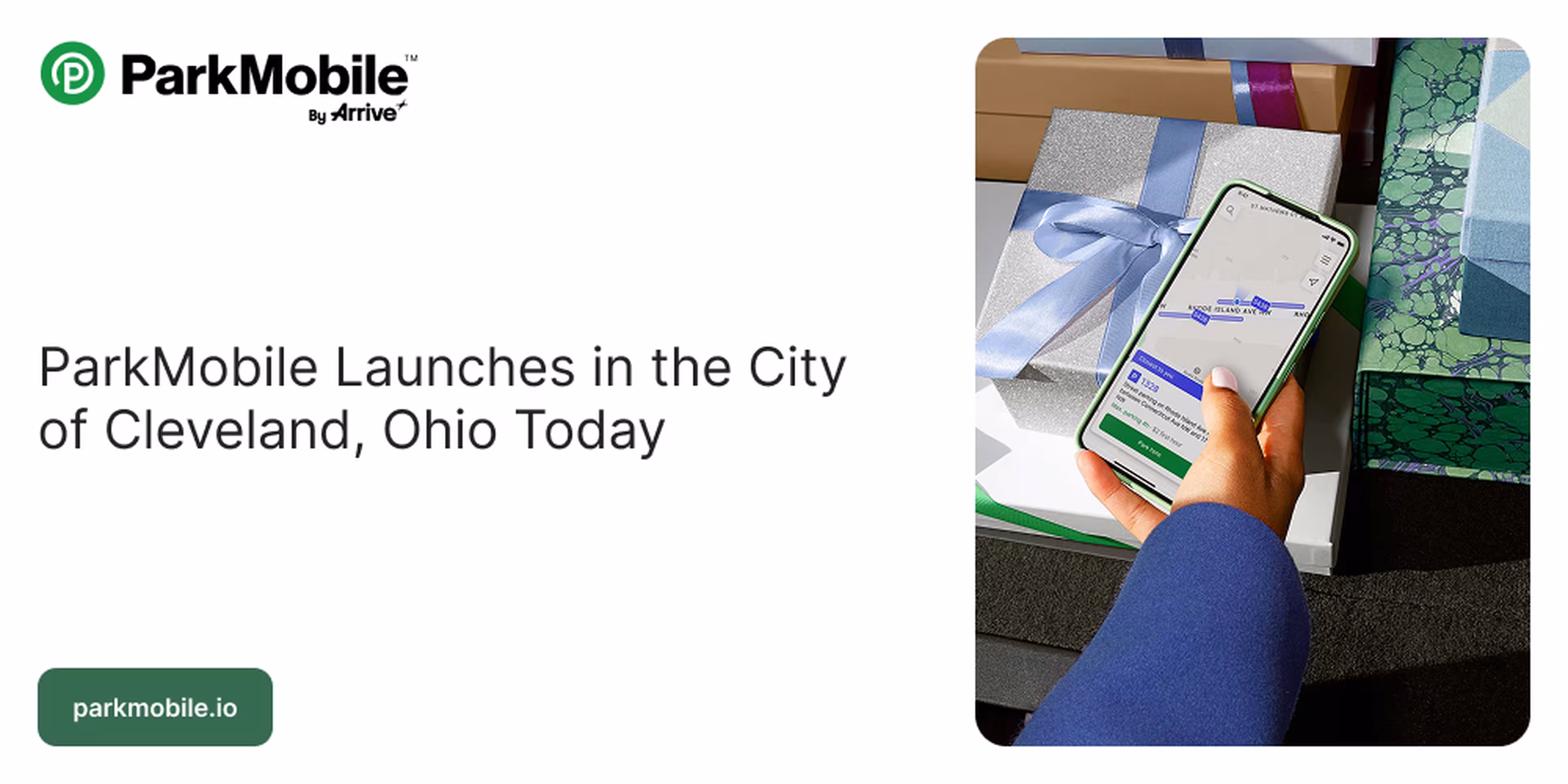 ParkMobile Launches in the City of Cleveland, Ohio Today