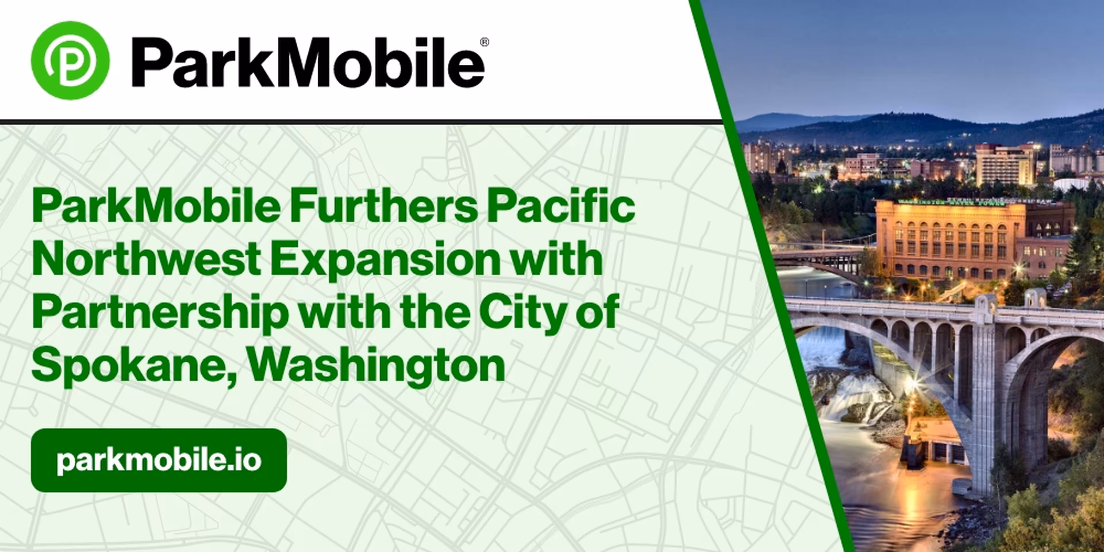 ParkMobile Furthers Pacific Northwest Expansion with Partnership with the City of Spokane, Washington