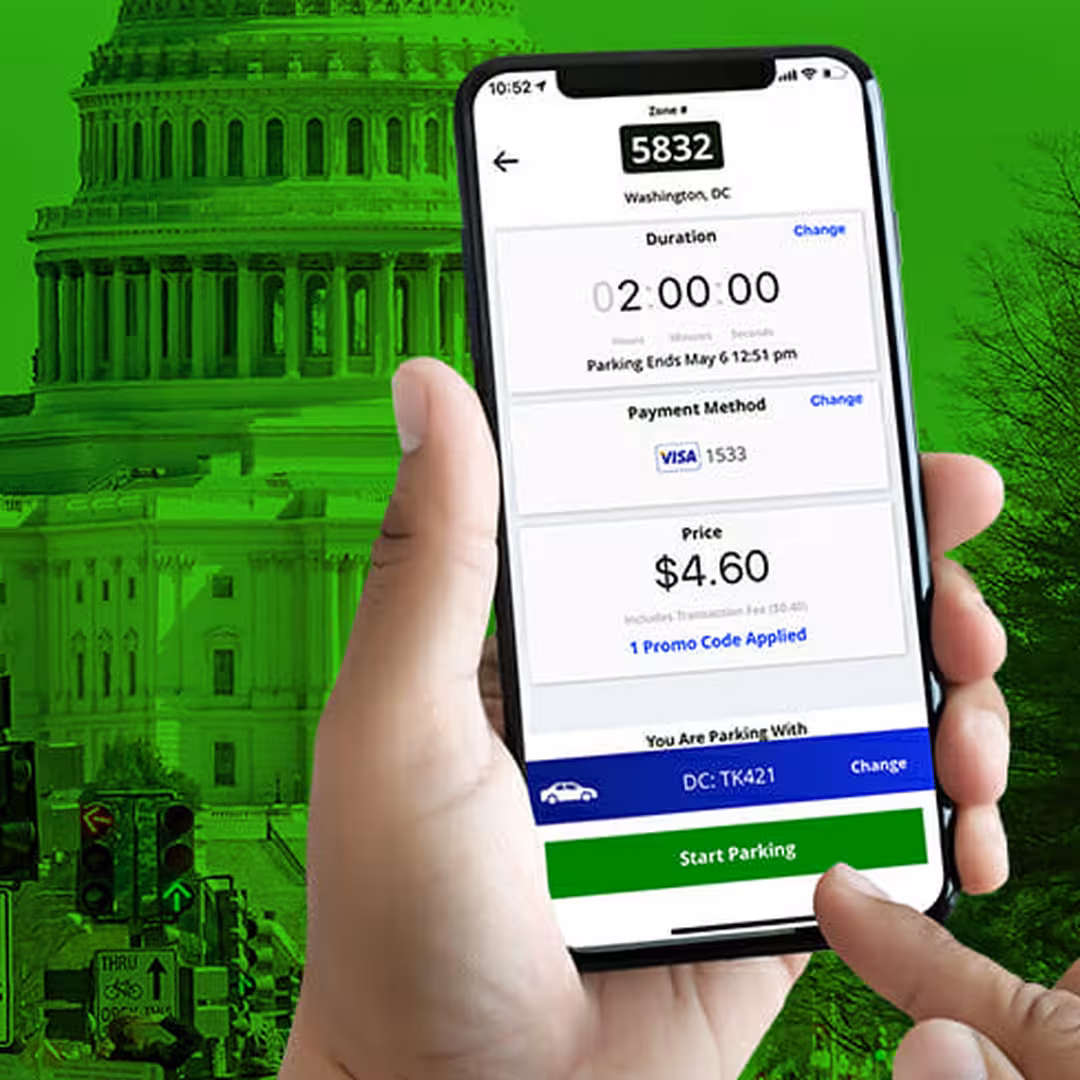 DDOT Encourages Contactless Payments For City Parking with the ParkMobile App 1