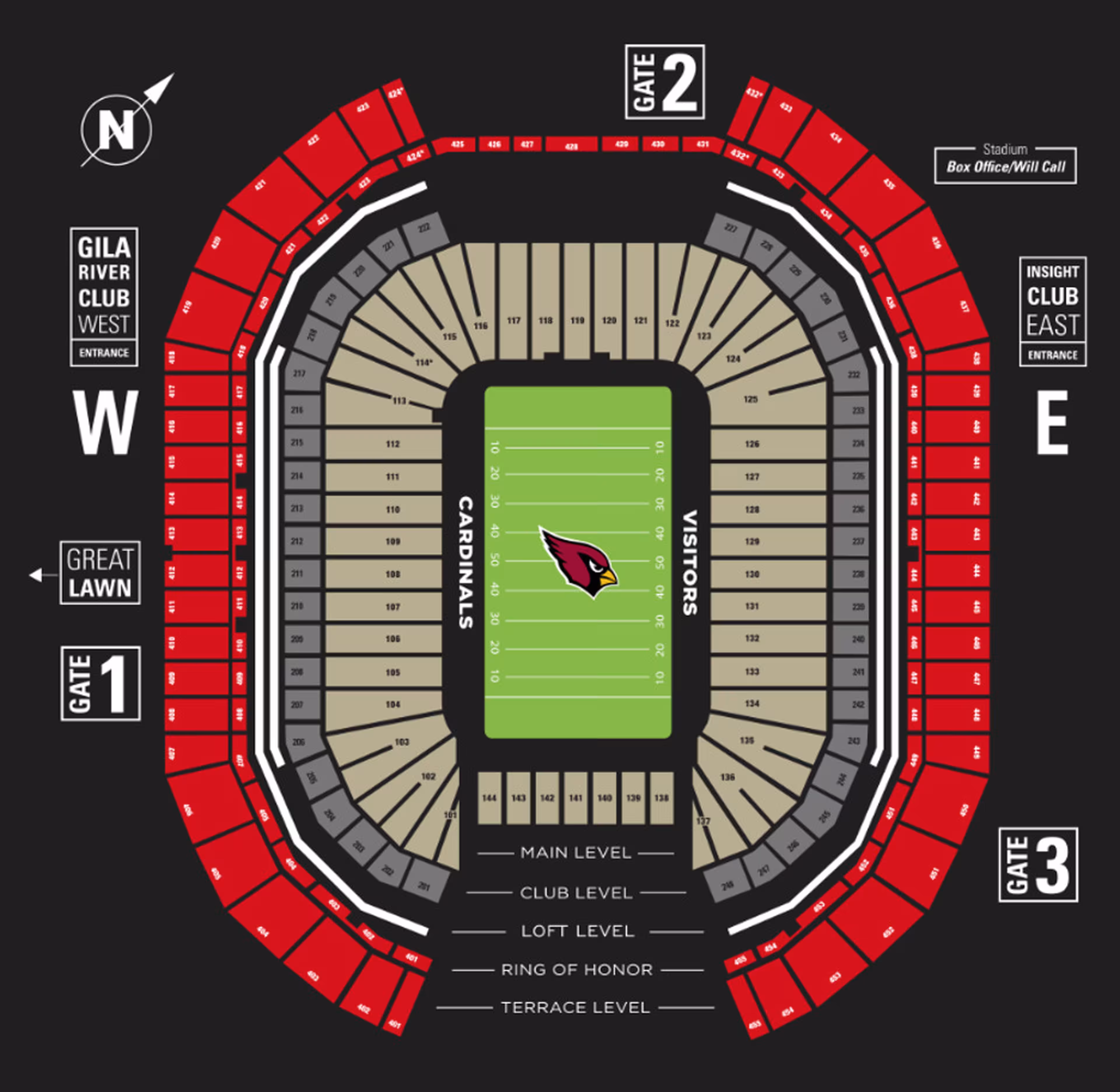 Visit State Farm Stadium in Arizona