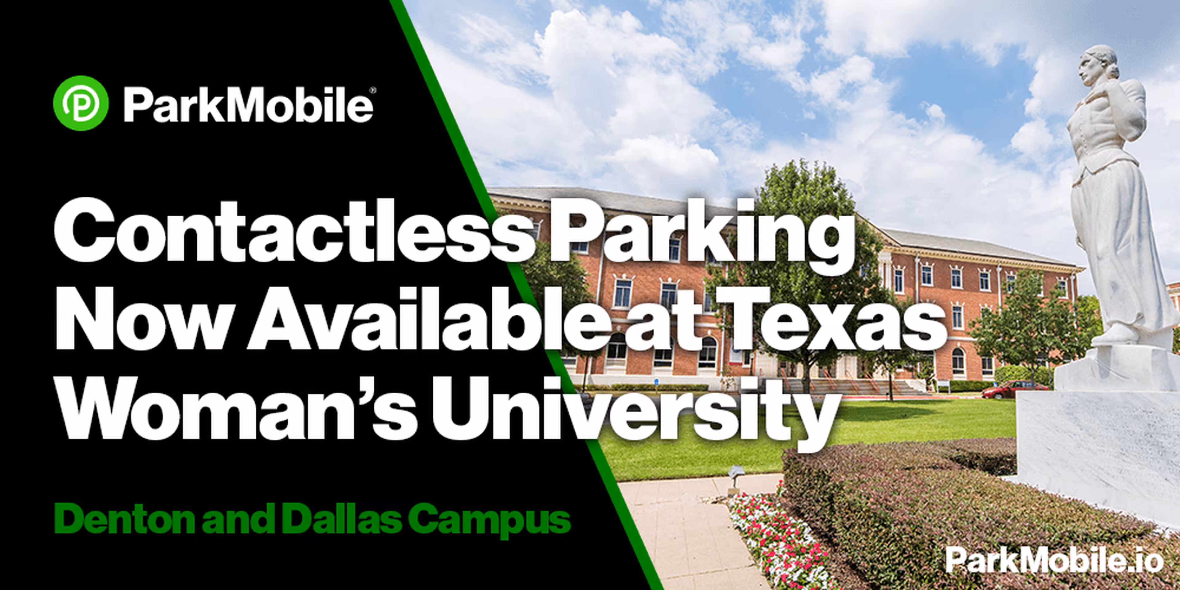 ParkMobile and Texas Woman’s University Partner for Contactless Campus Parking 1