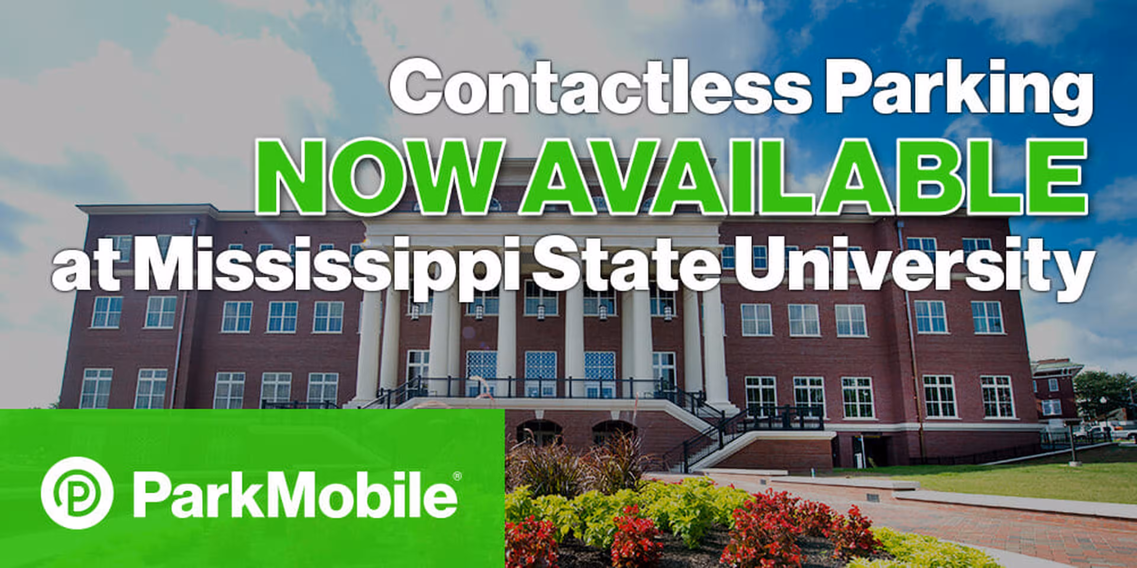 Mississippi State University Contactless Parking - ParkMobile
