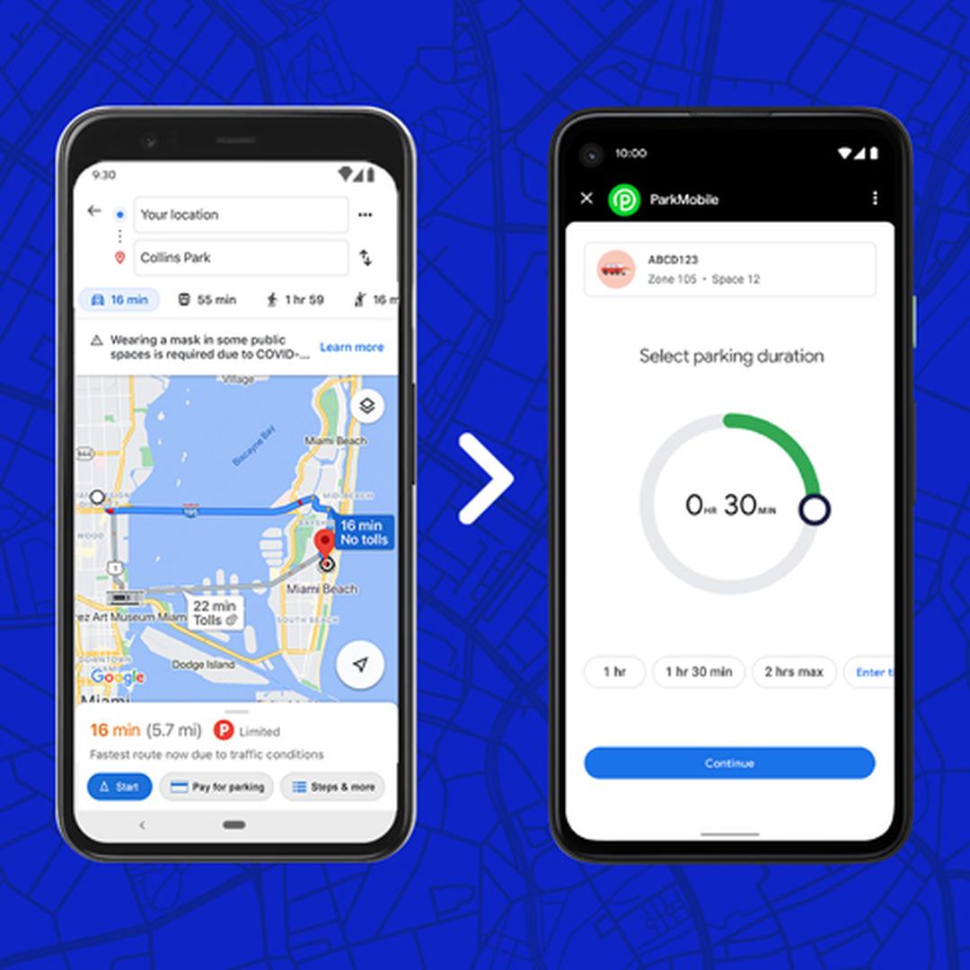 ParkMobile teams up with Google offering the ability to pay for parking right from Google Maps 1