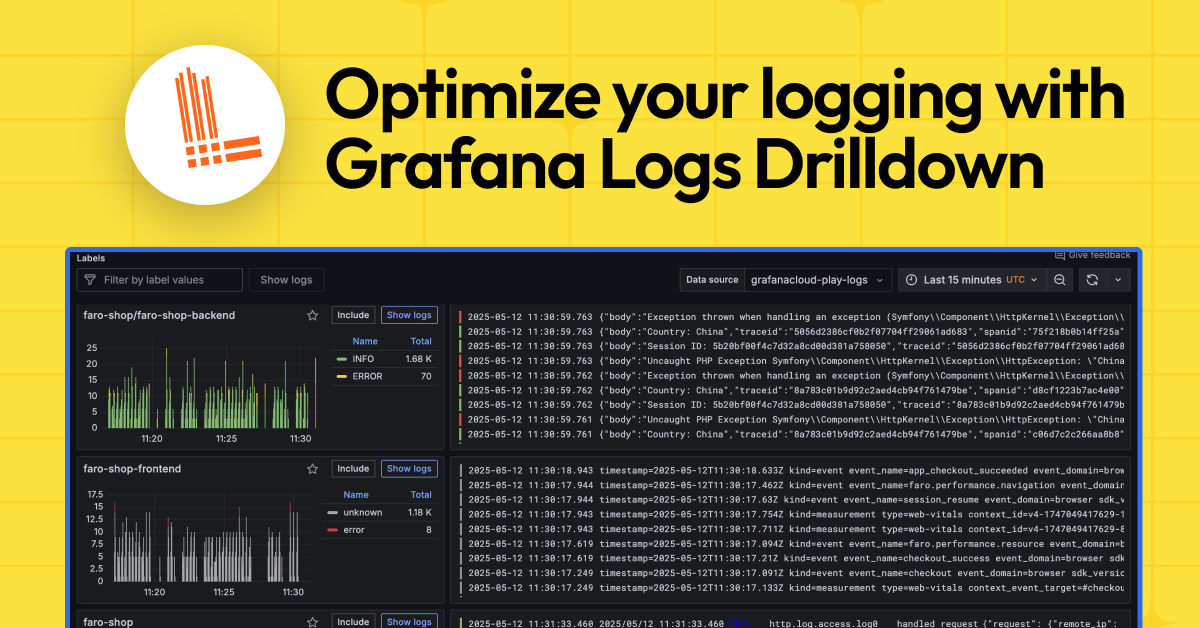How to pair Grafana Drilldown with Loki for faster logging insights ...