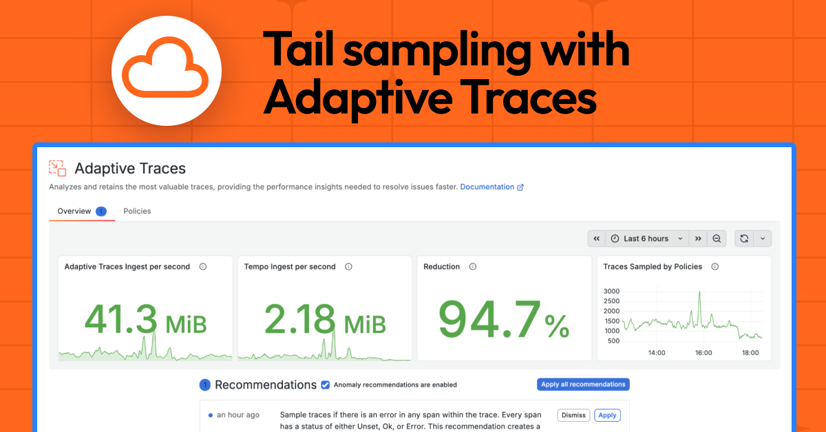 Capture high-value traces without managing a pipeline: Tail sampling ...