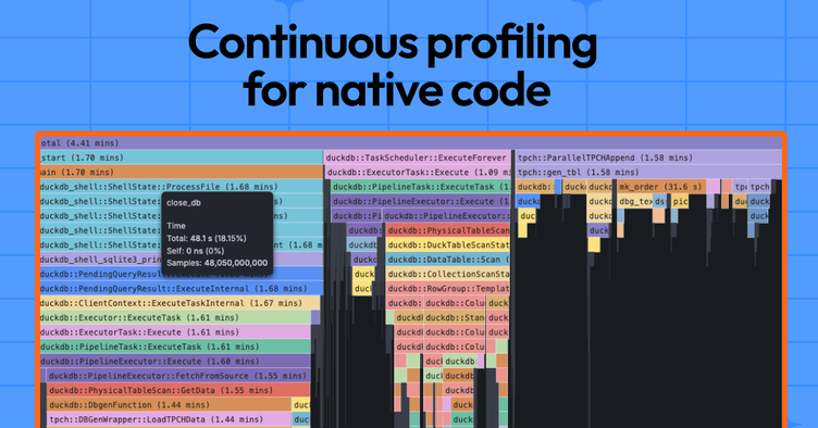 Continuous profiling for native code: Understanding the what, why, and how