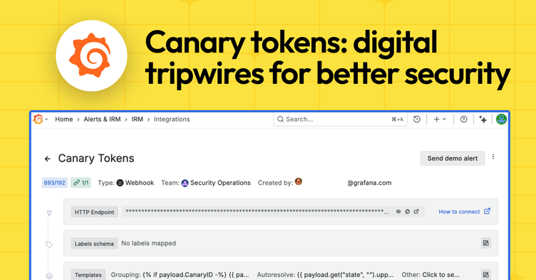 Canary tokens: Learn all about the unsung heroes of security at Grafana Labs
