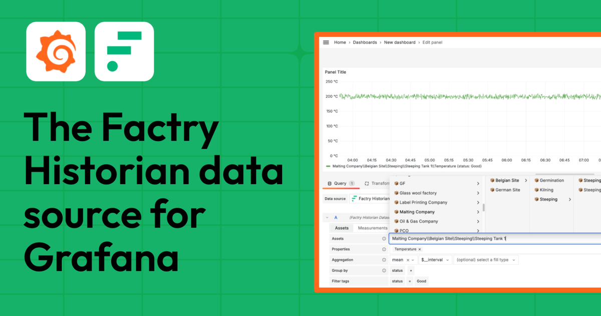 How the Factry Historian data source for Grafana enables data-driven ...