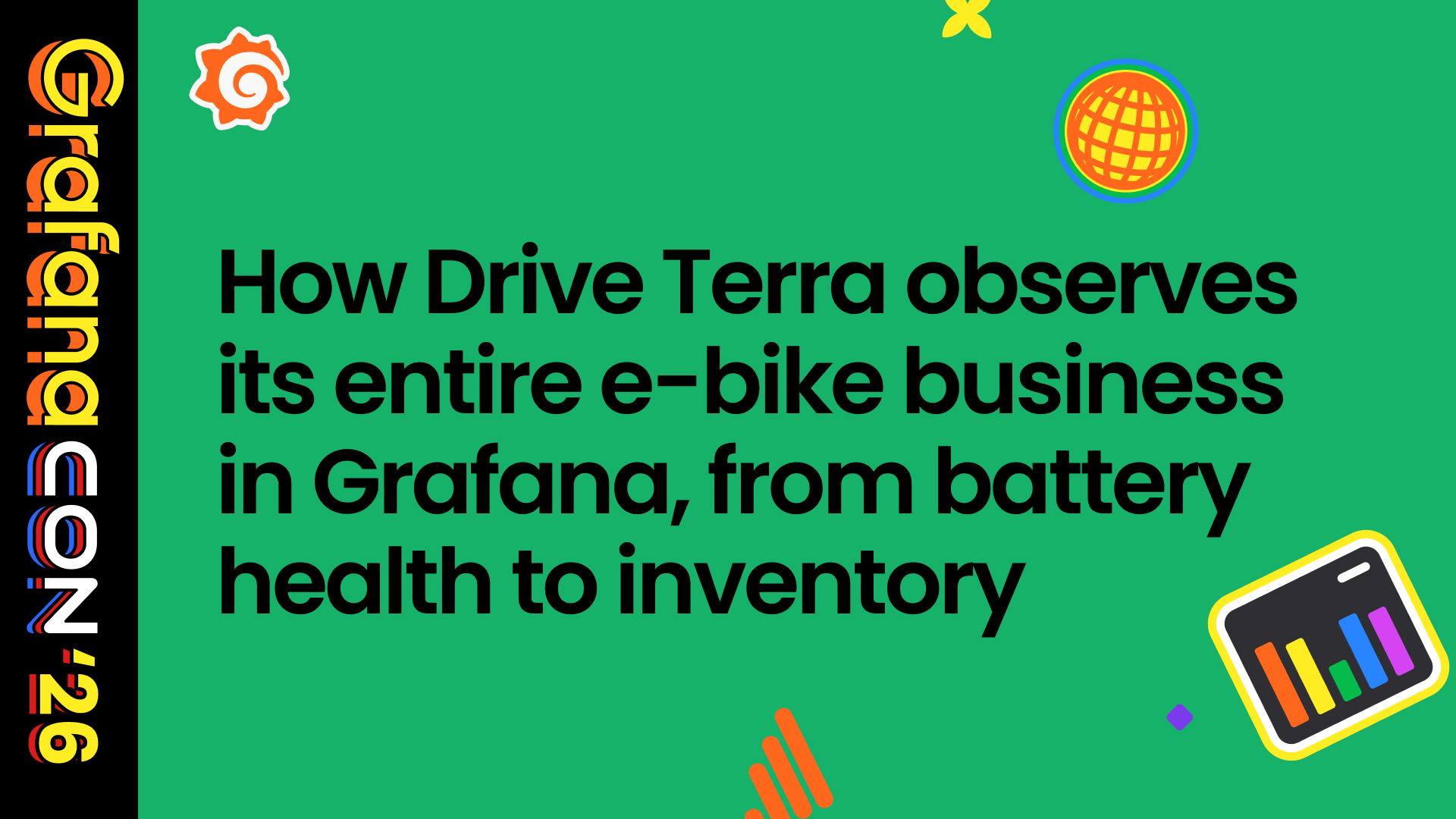 Fully charged: How Drive Terra observes its entire e-bike business in Grafana, from battery health to inventory