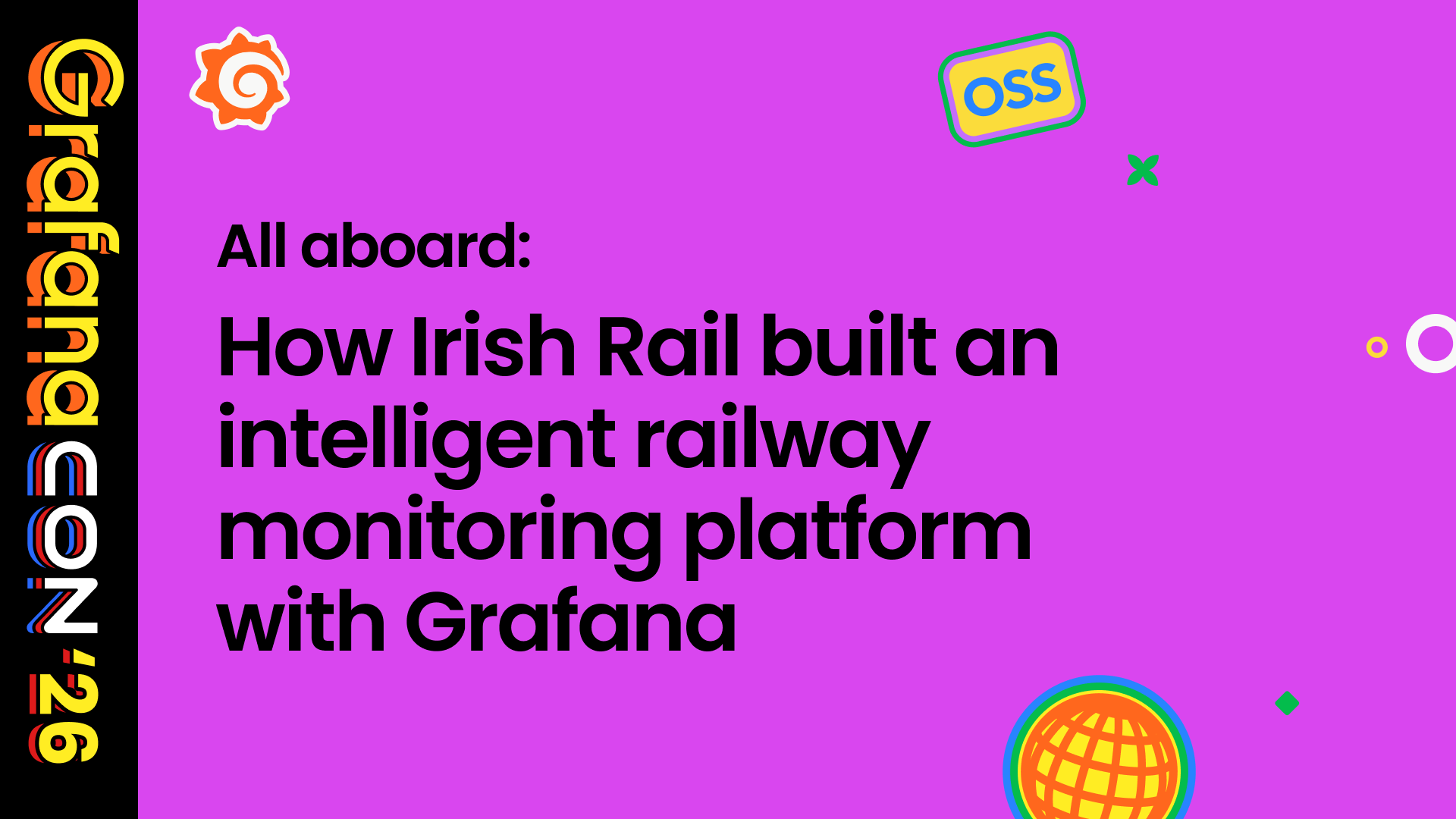 All aboard: How Irish Rail built an intelligent railway monitoring platform with Grafana