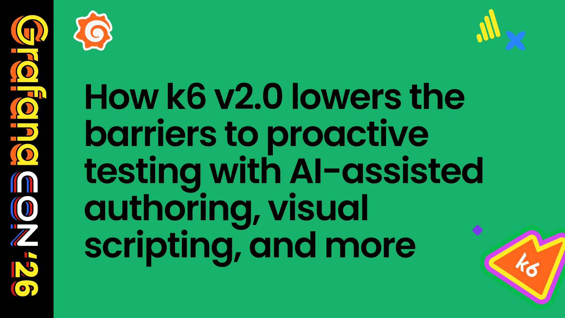How k6 v2.0 lowers the barriers to proactive testing with AI-assisted authoring, visual scripting, and more