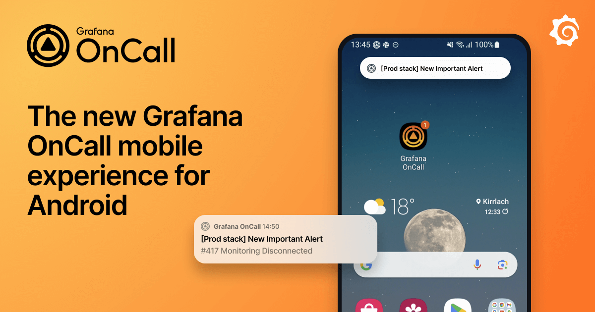 Grafana OnCall mobile app notifications: The new and improved ...