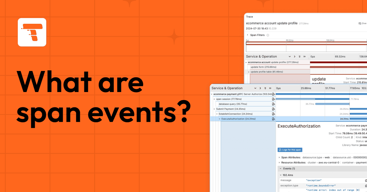 All about span events: what they are and how to query them | Grafana Labs