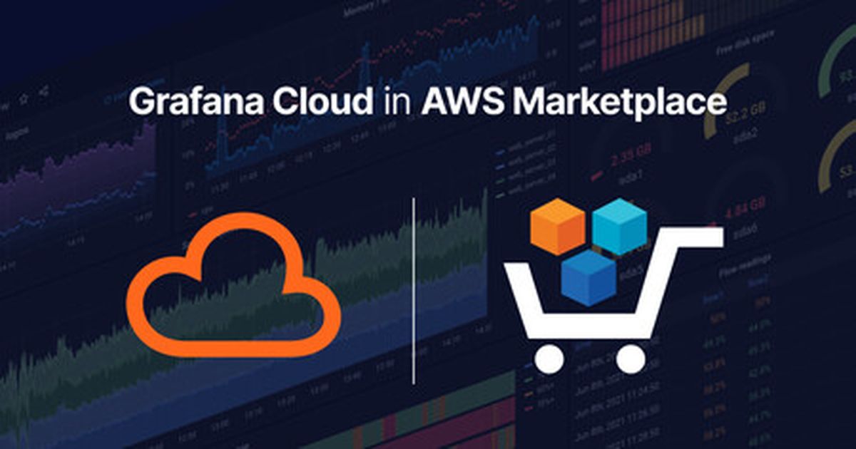 Grafana Cloud is now available in AWS Marketplace | Grafana Labs