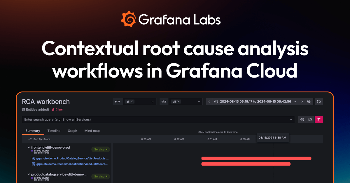 Resolve issues faster with contextualized root cause analysis workflows ...