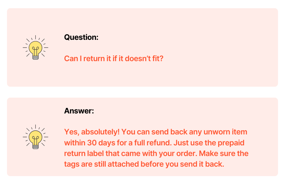 A dedicated FAQ section helps create AEO-friendly content that captures voice search and direct answer opportunities.