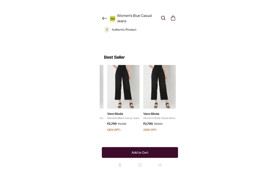 Similar items that other shoppers actually bought (not just algorithmic guesses)