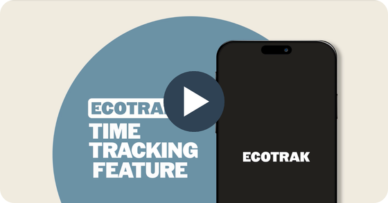 Introducing Time Tracking in Ecotrak
