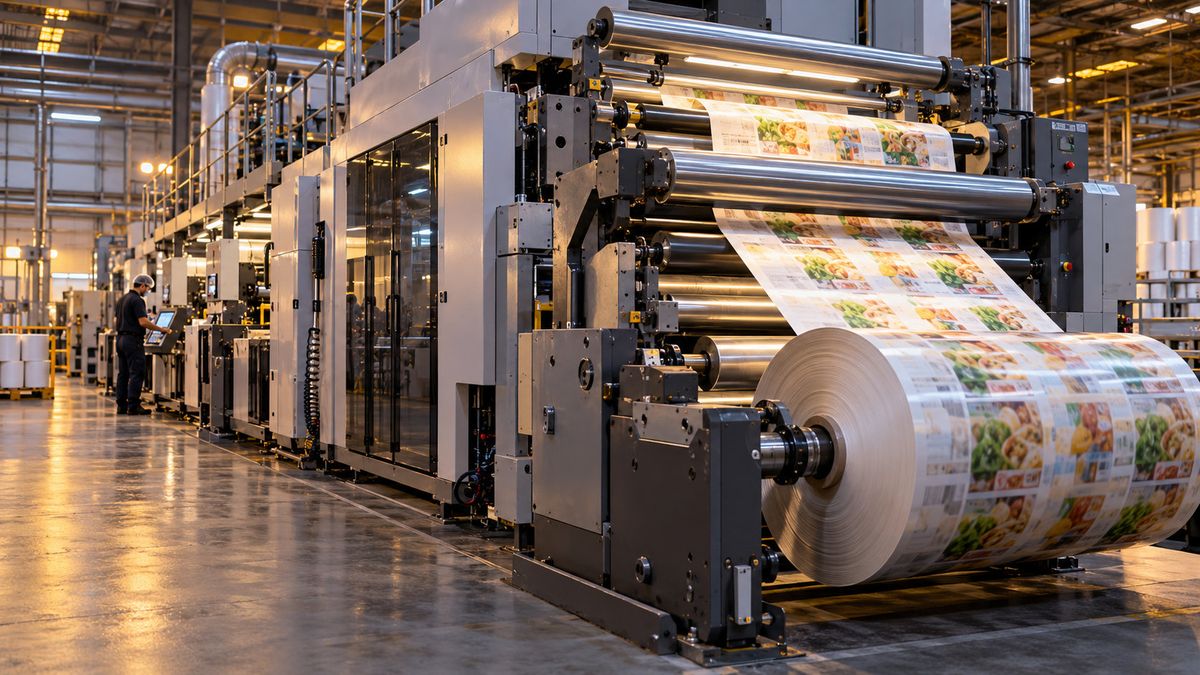 Industrial label printing
