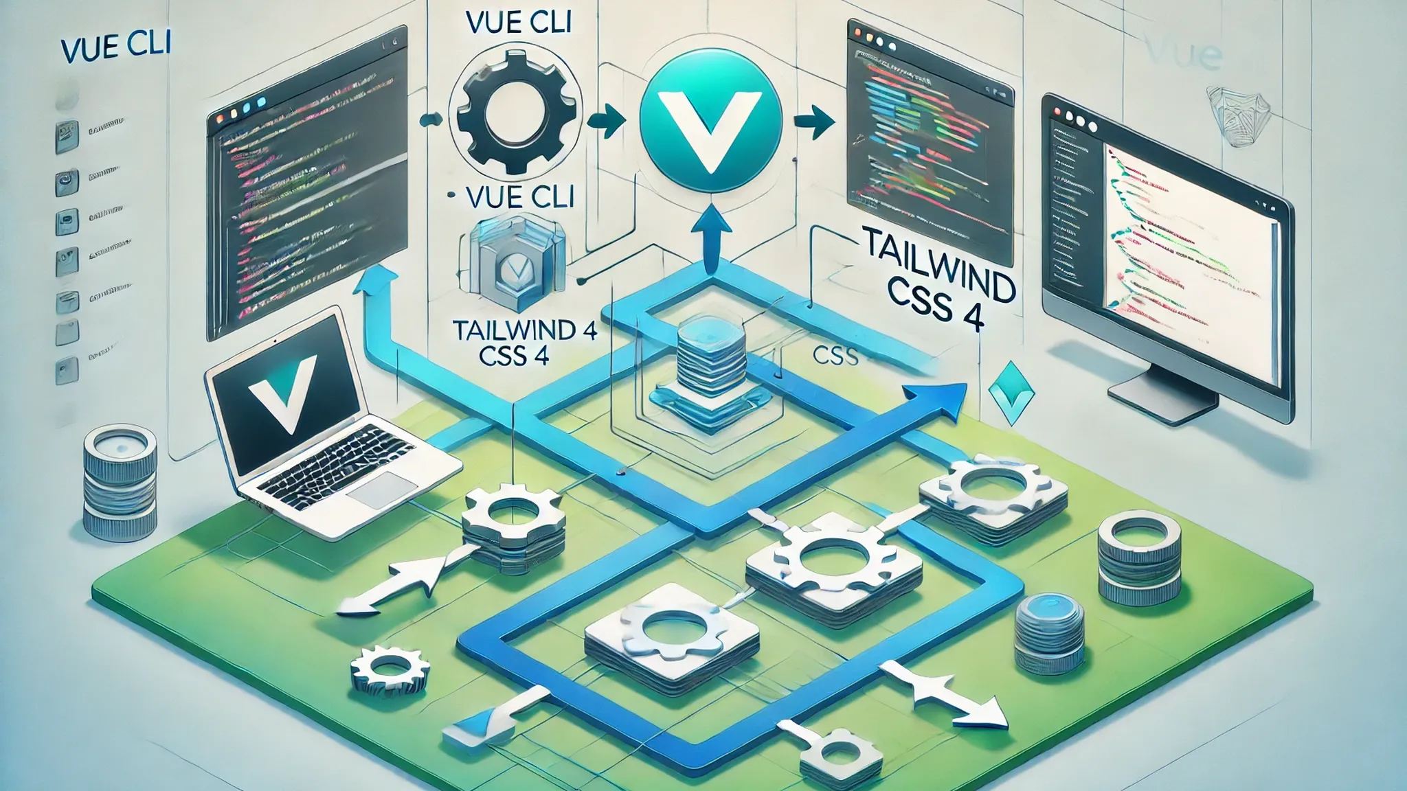 Guía rápida: Integrando Tailwind CSS 4 en proyectos con Vue CLI