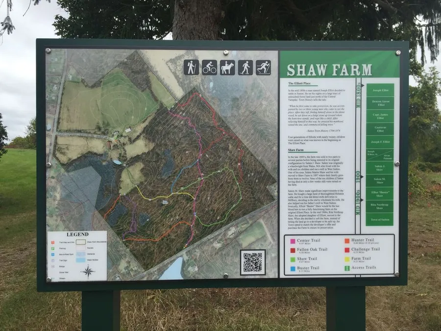 Shaw Farm environmental sign design
