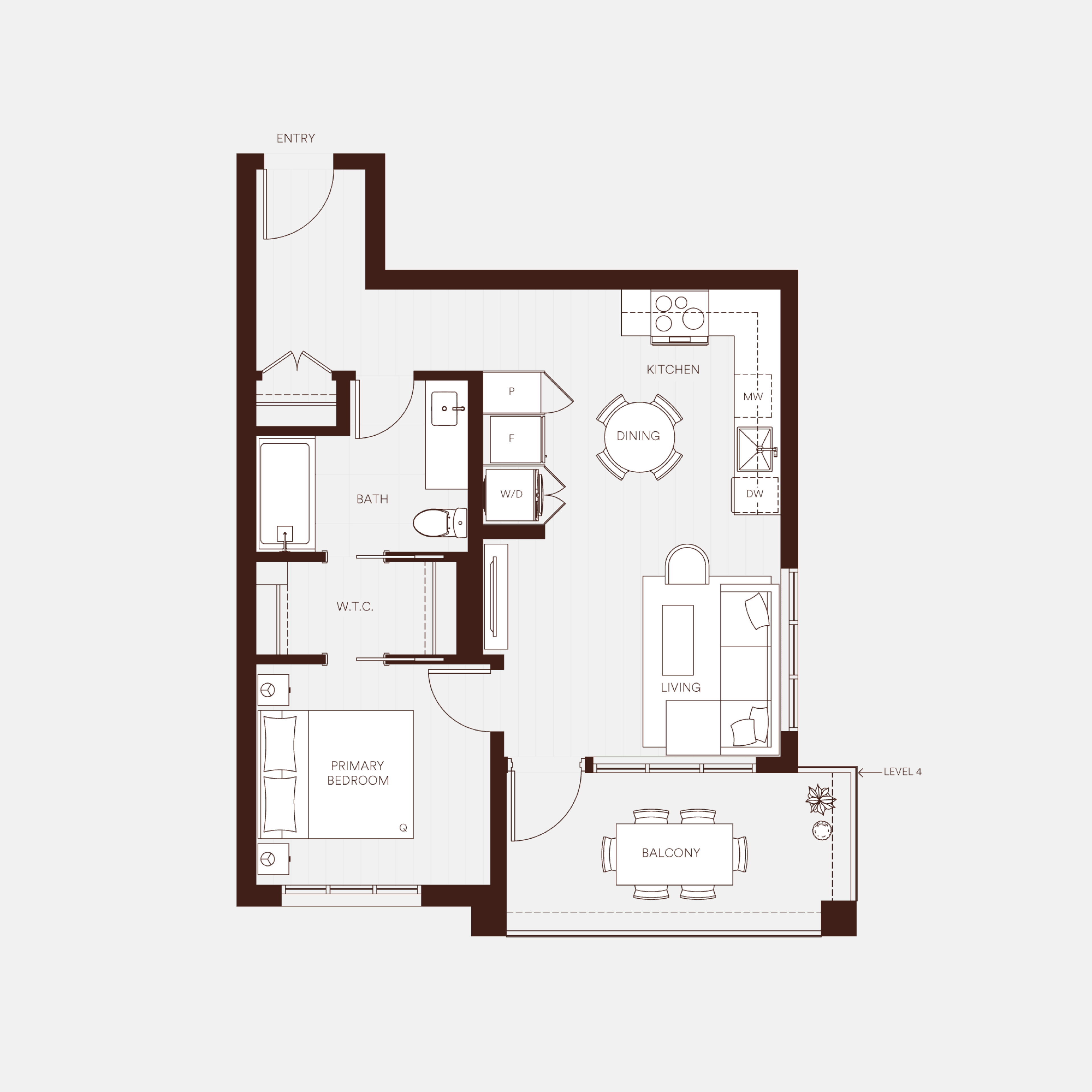 1 Bed - Type C1