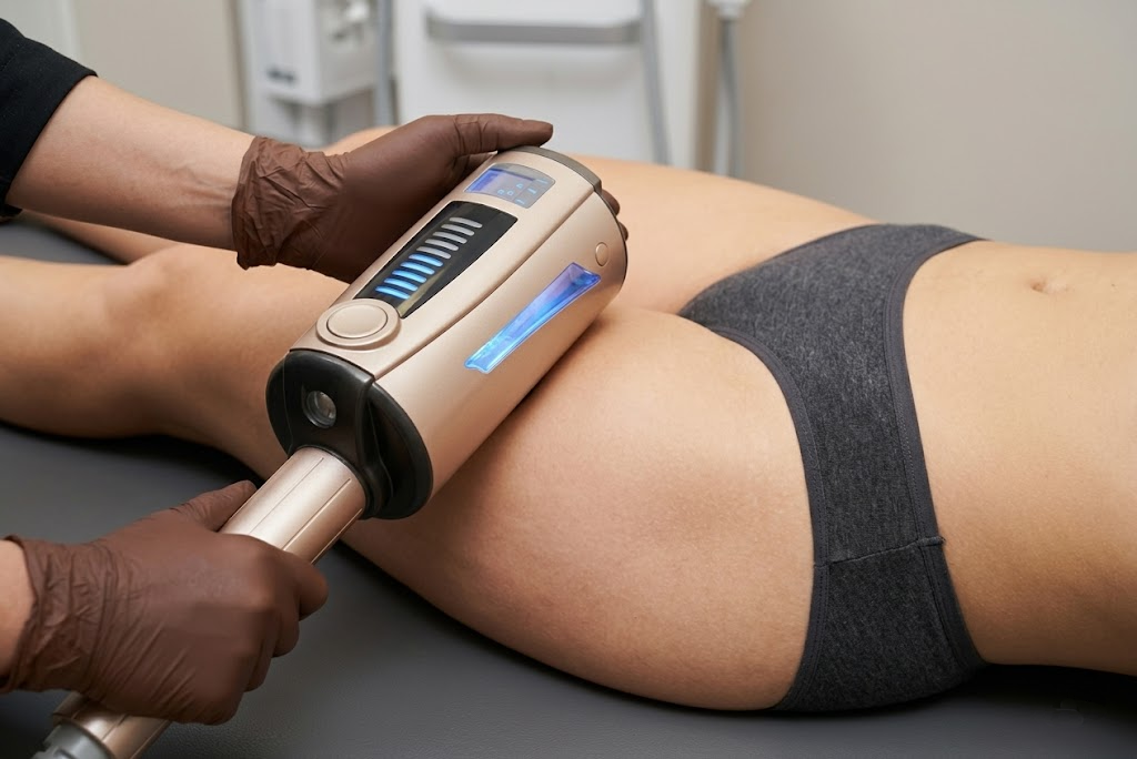 Endospheres compressive microvibration device treatment at Callista Beauty & Spa