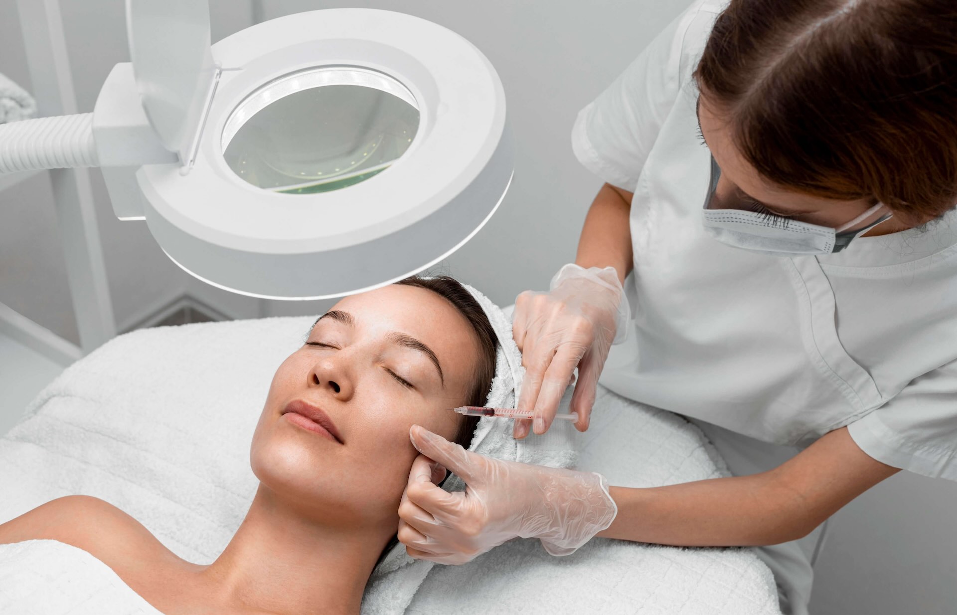 Injectables services at our beauty salon