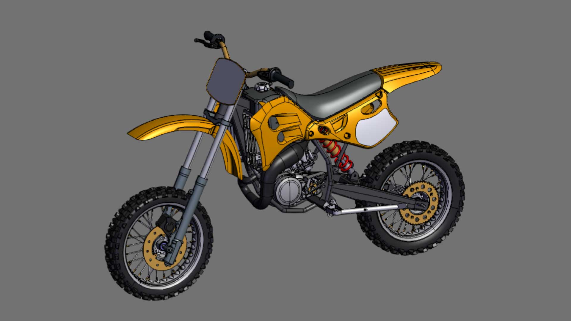 3D model of motorcycle for HOOPS Visualize Collaborator Demo