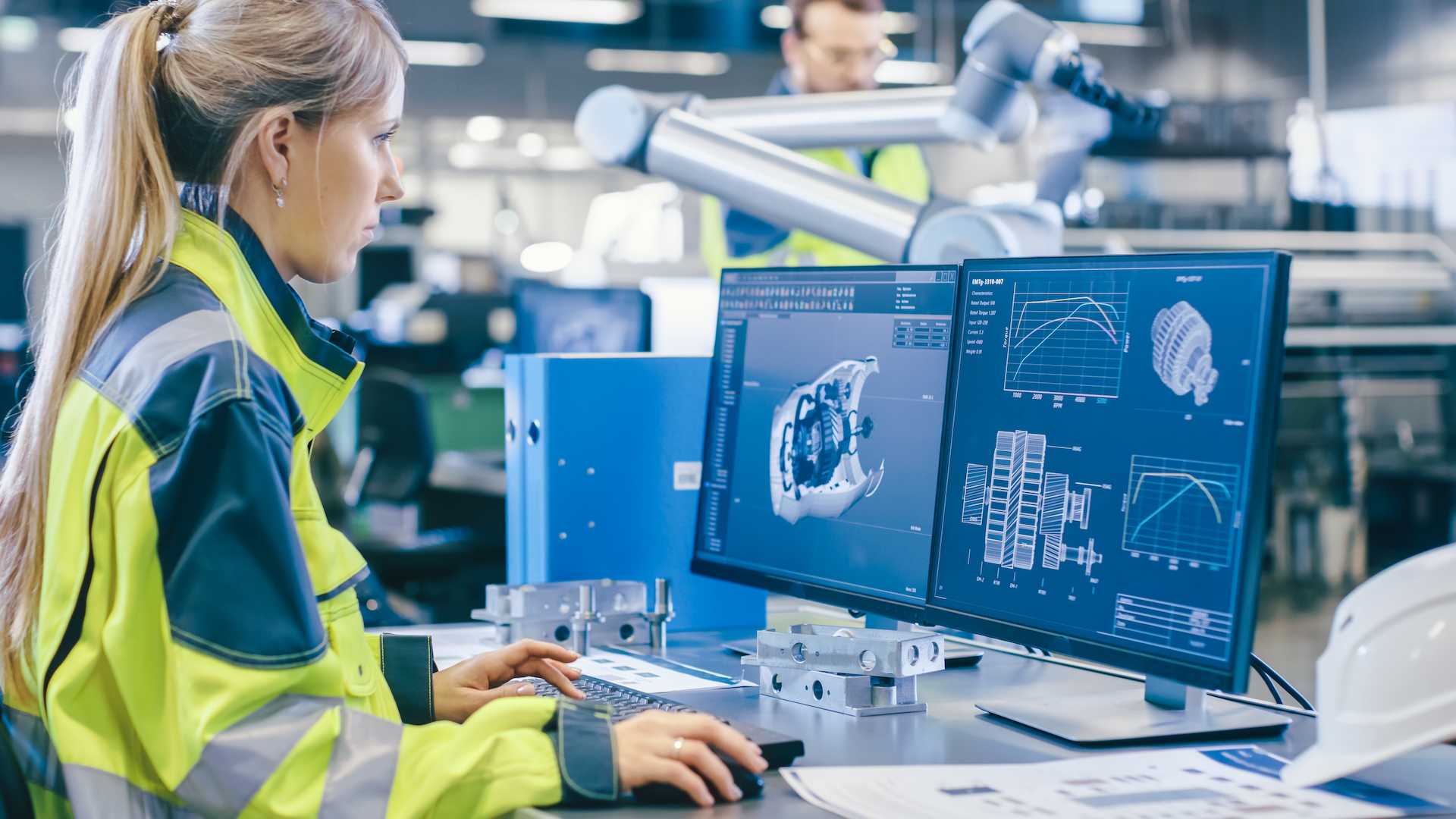 Female Engineer Designs 3D Engine on Her Personal Computer