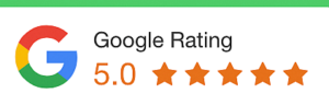 5.0 stars on Google, 70+ reviews