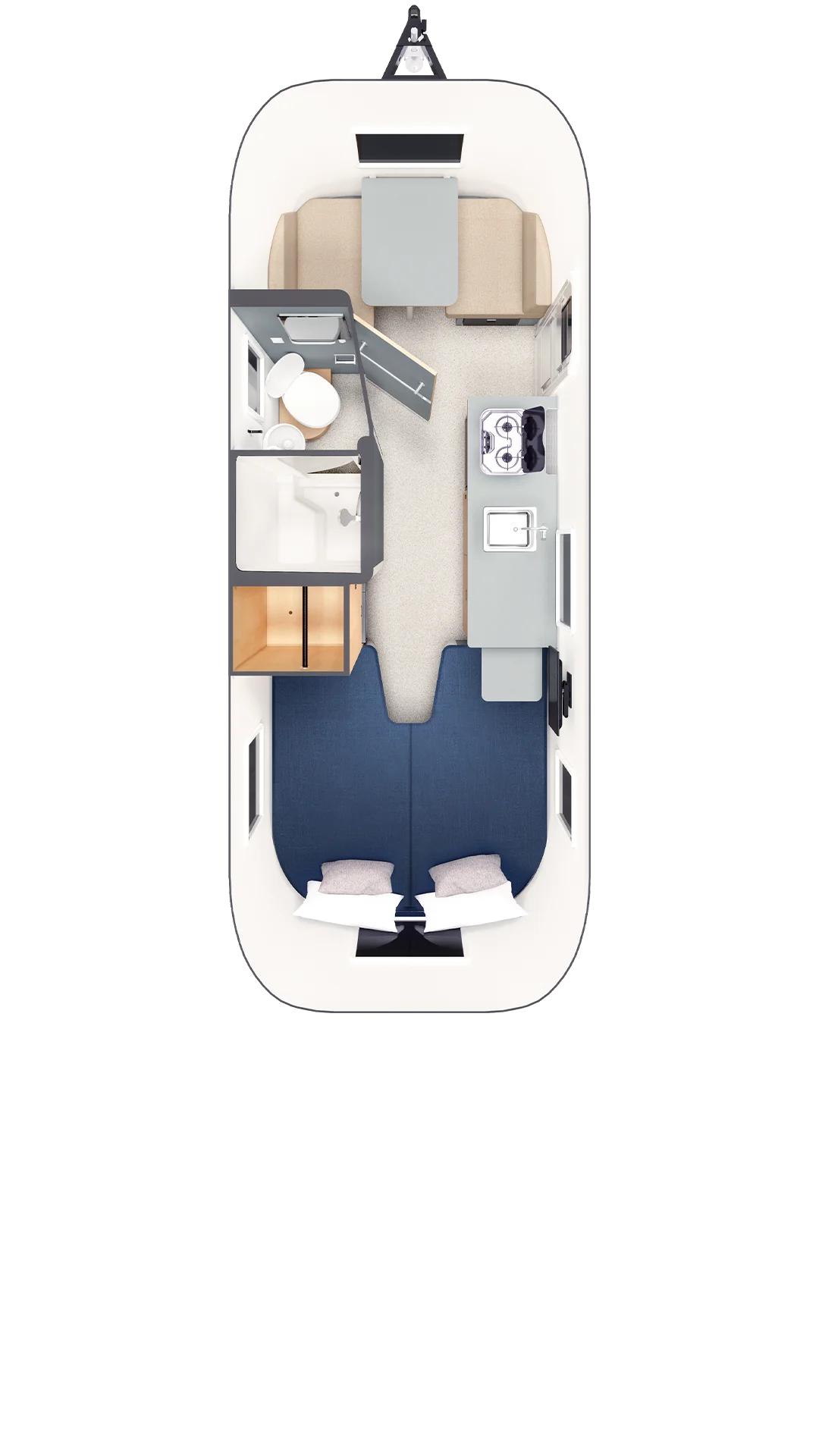 World Traveler 22RB Floor Plan