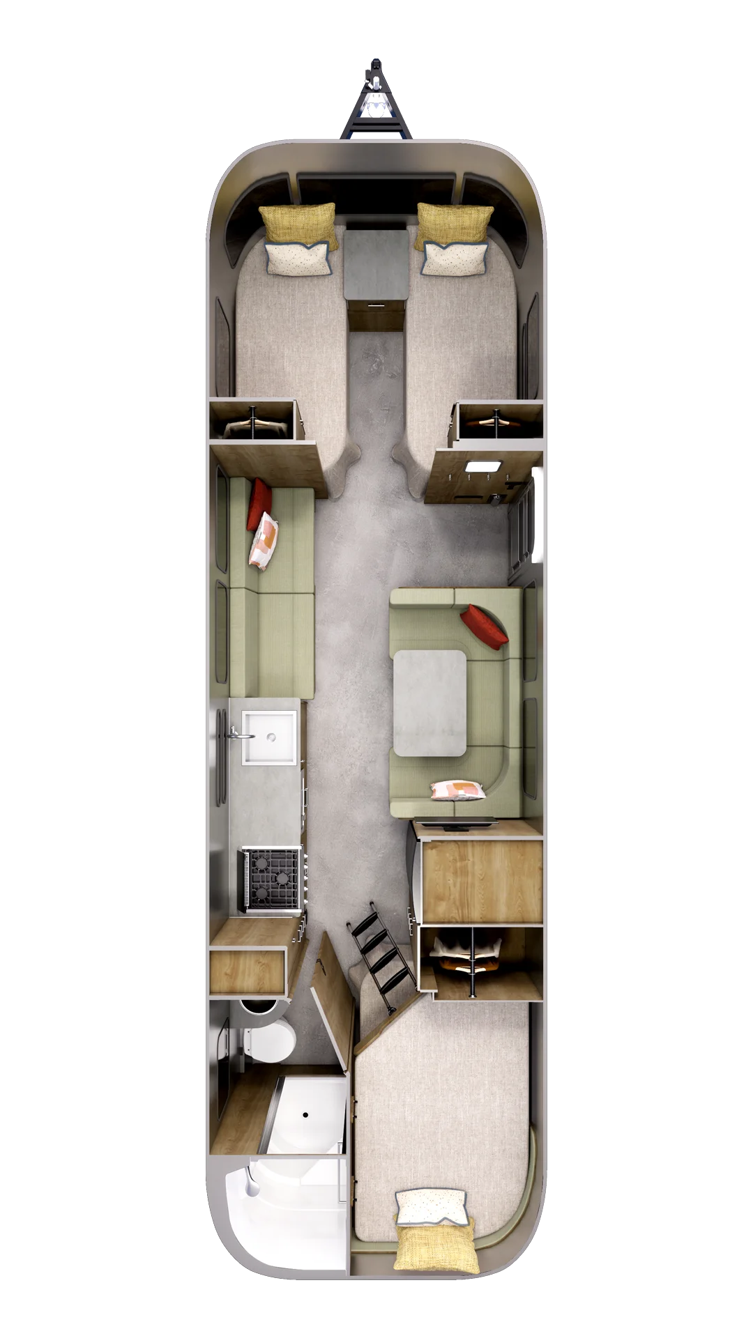 Flying Cloud 30FB Bunk with Twin Bedroom Configuration