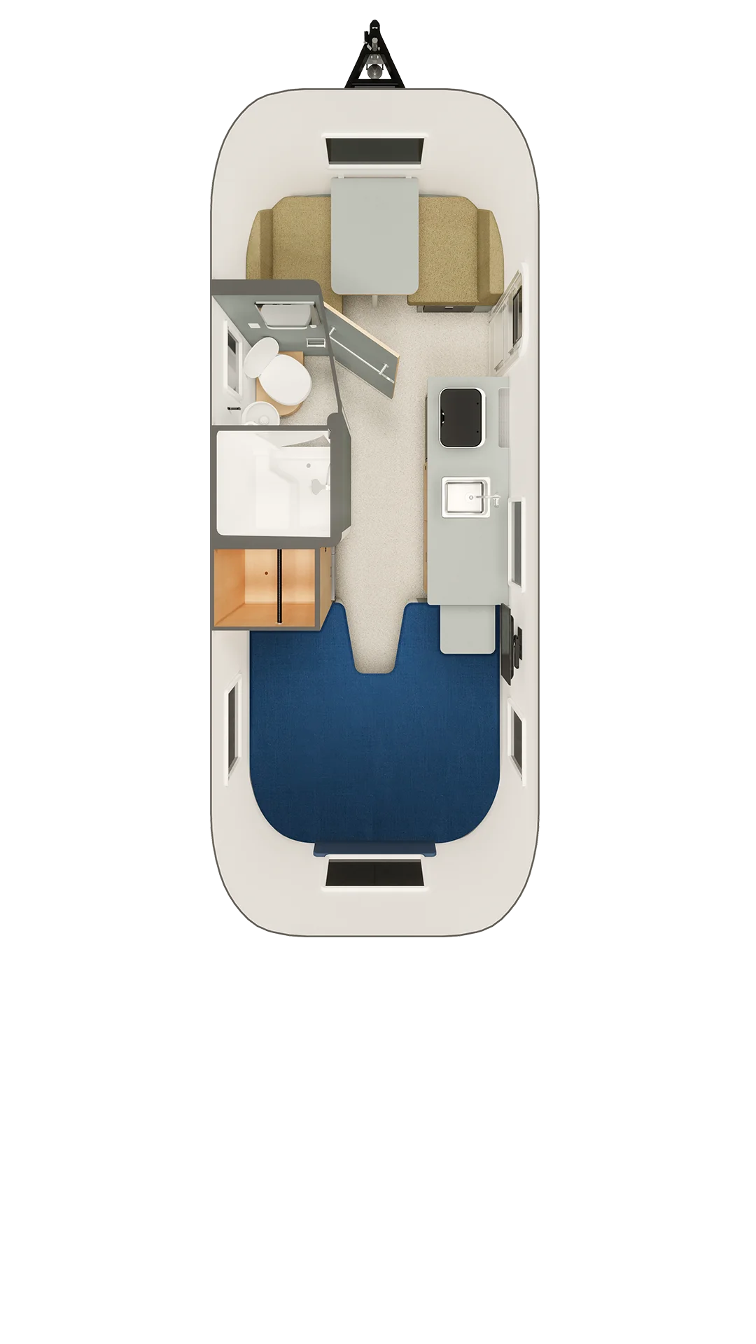 World Traveler 22RB Floor Plan
