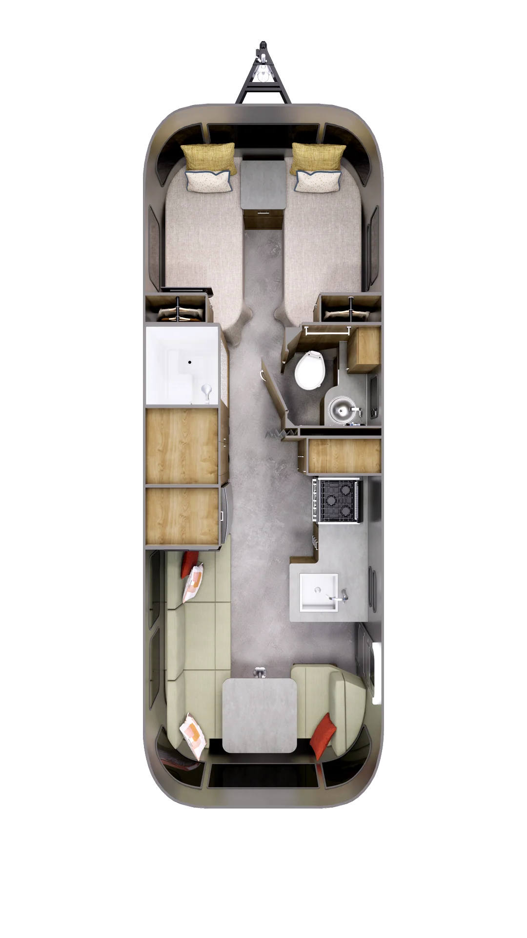 Flying Cloud 27FB with Twin Bedroom Configuration