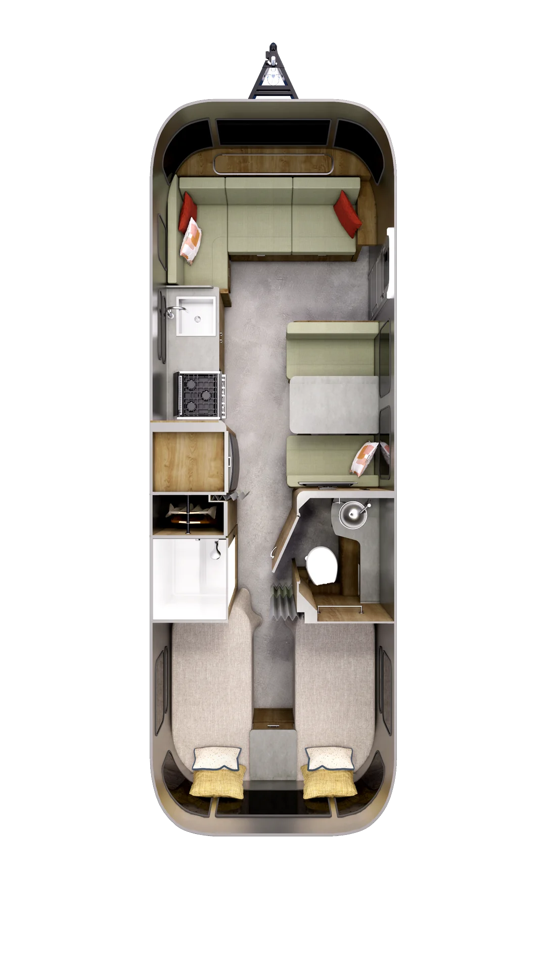 Flying Cloud 28RB with Twin Bedroom Configuration