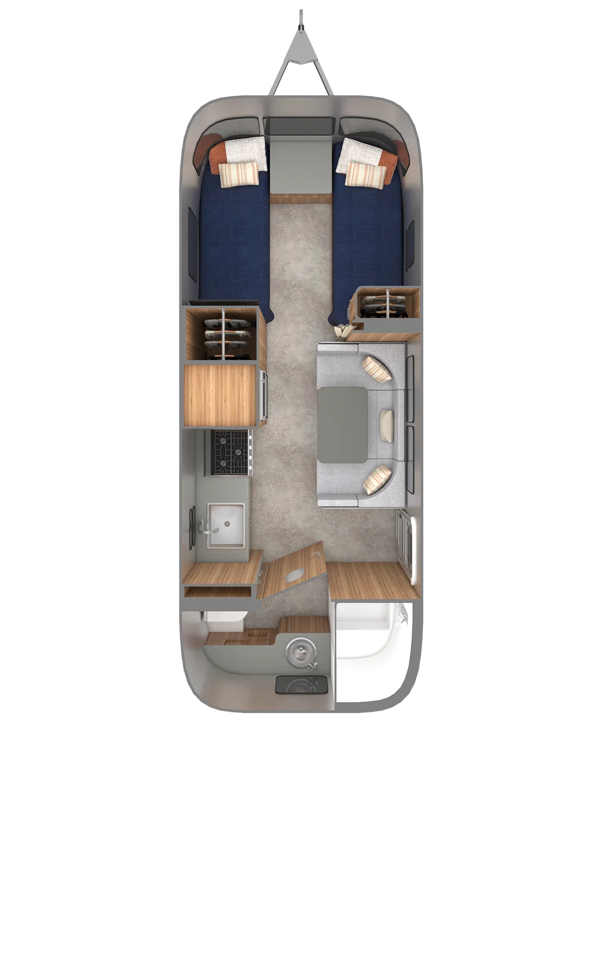 Trade Wind 23FB with Twin Bedroom Configuration