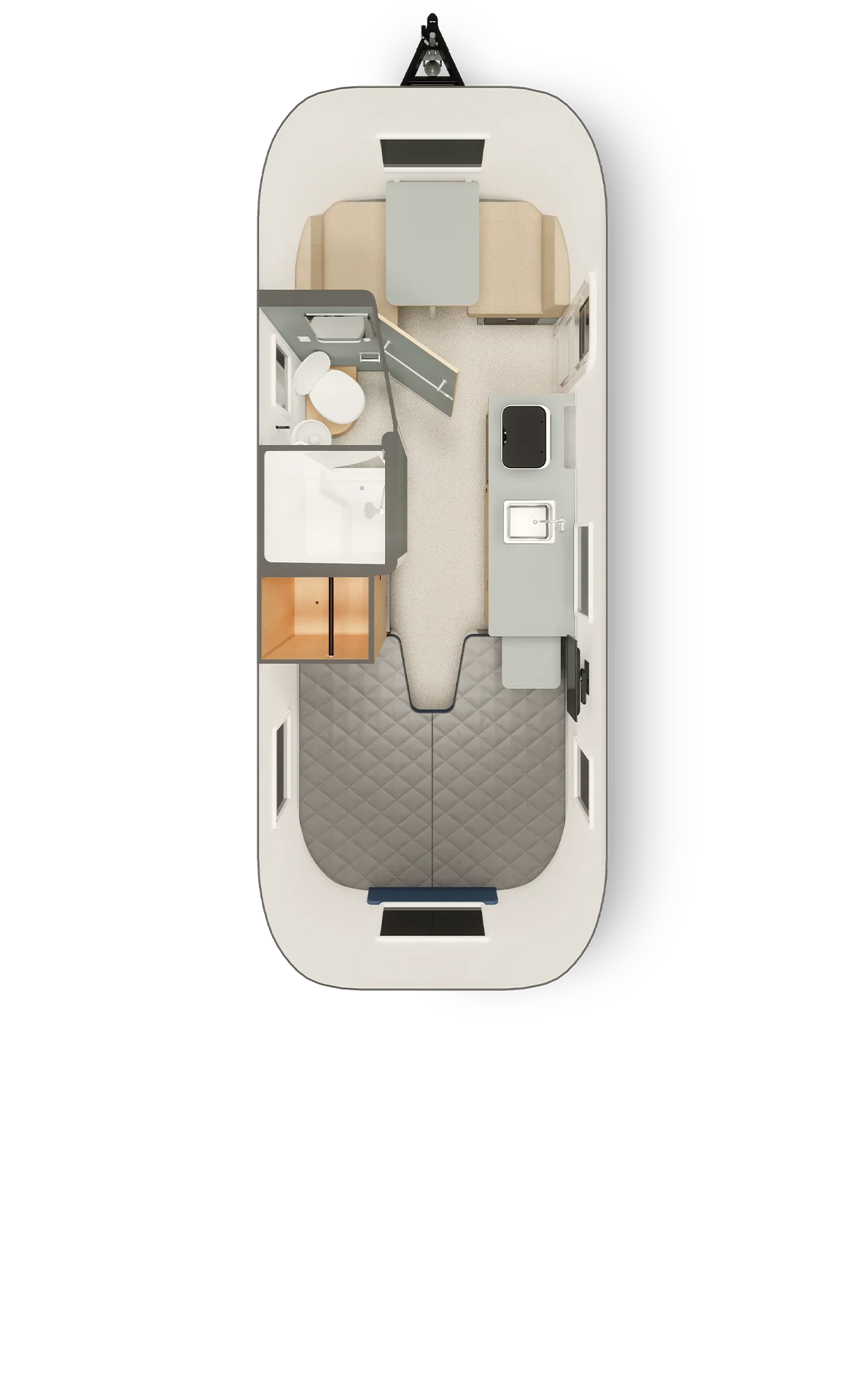 World Traveler 22FB Floor Plan
