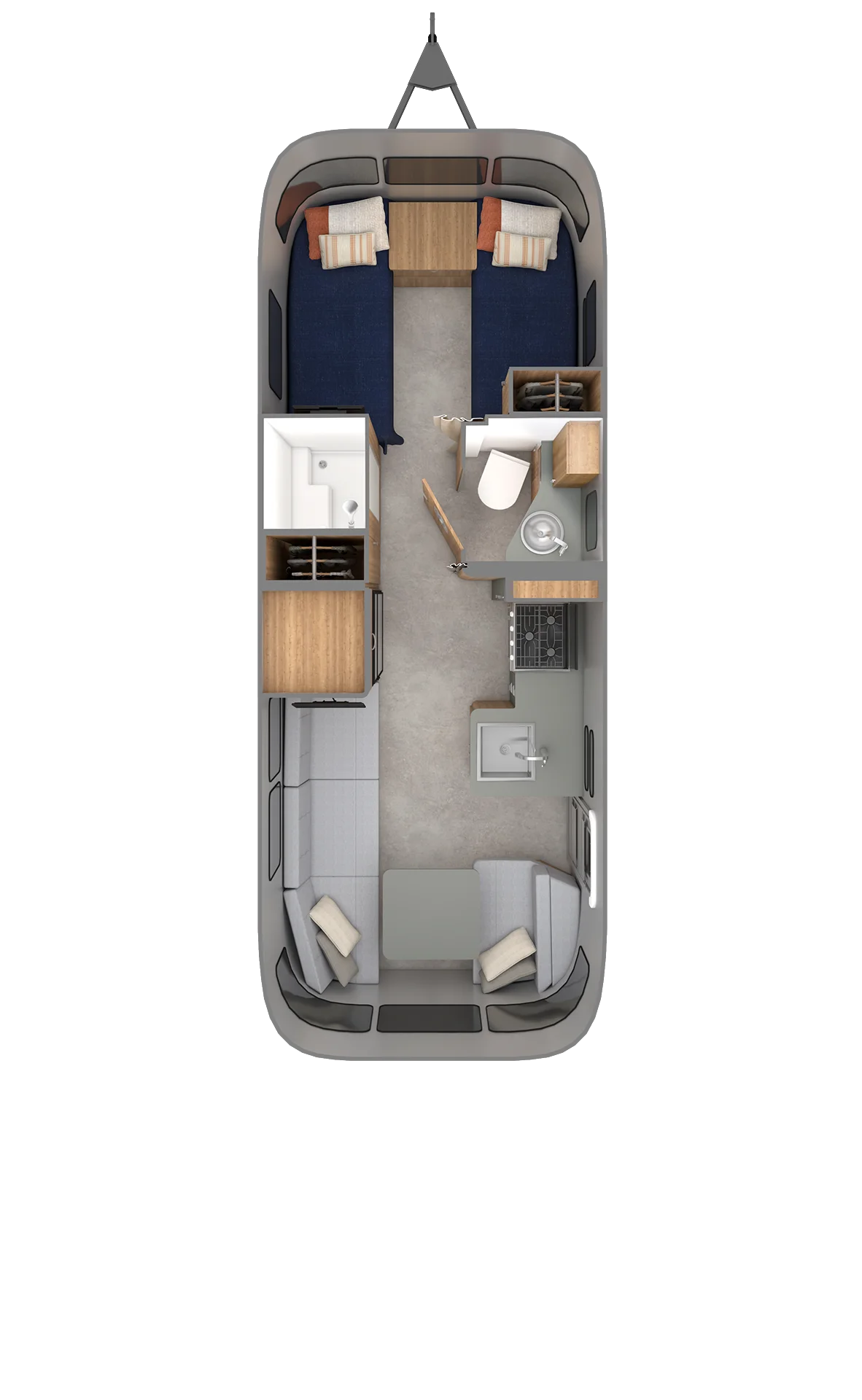 Trade Wind 25FB with Twin Bedroom Configuration