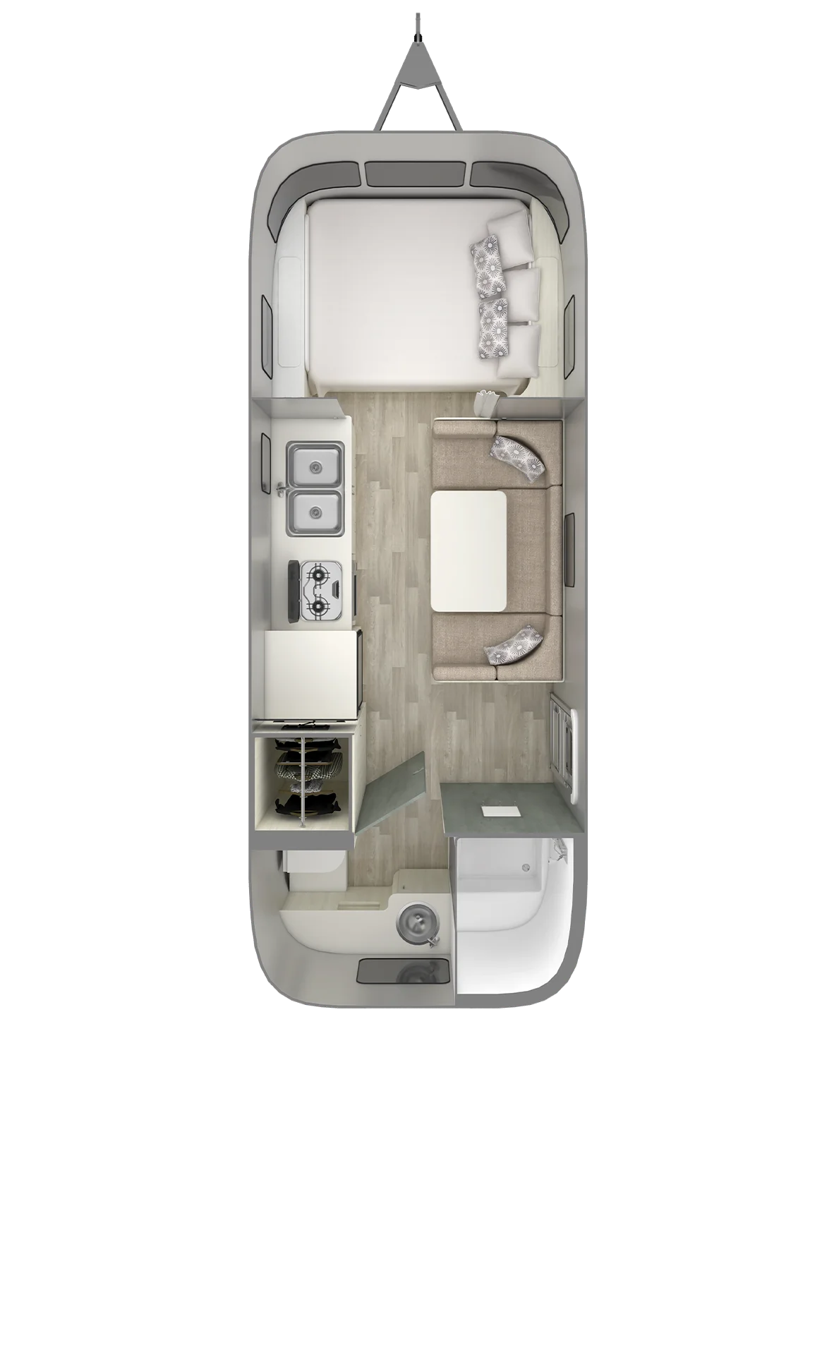 Bambi 22FB Floor Plan