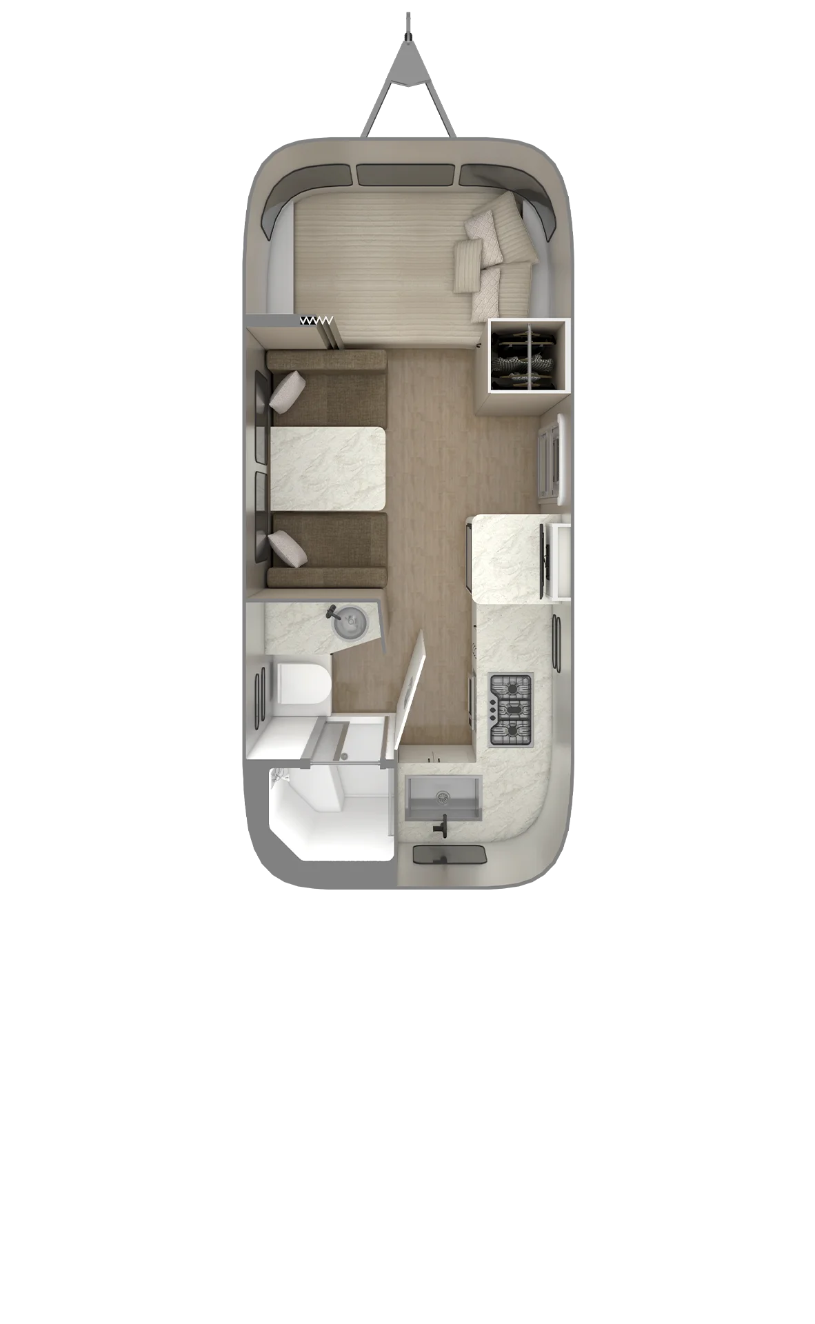 Caravel 20FB Floor Plan