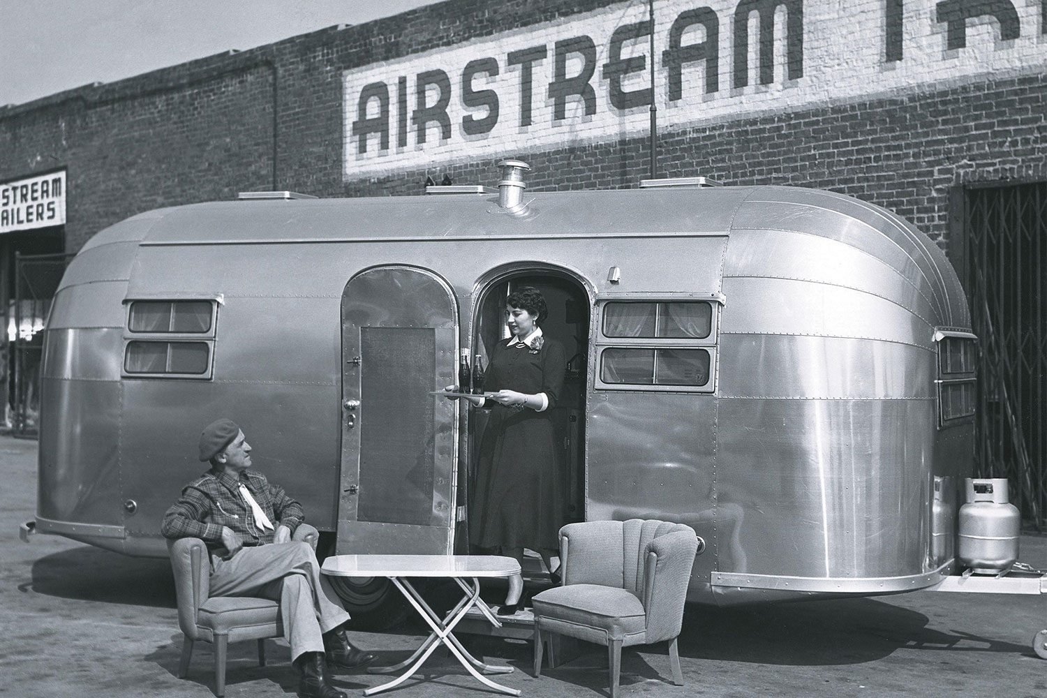 Modern and Timeless. Wally, Stella, and Trailer