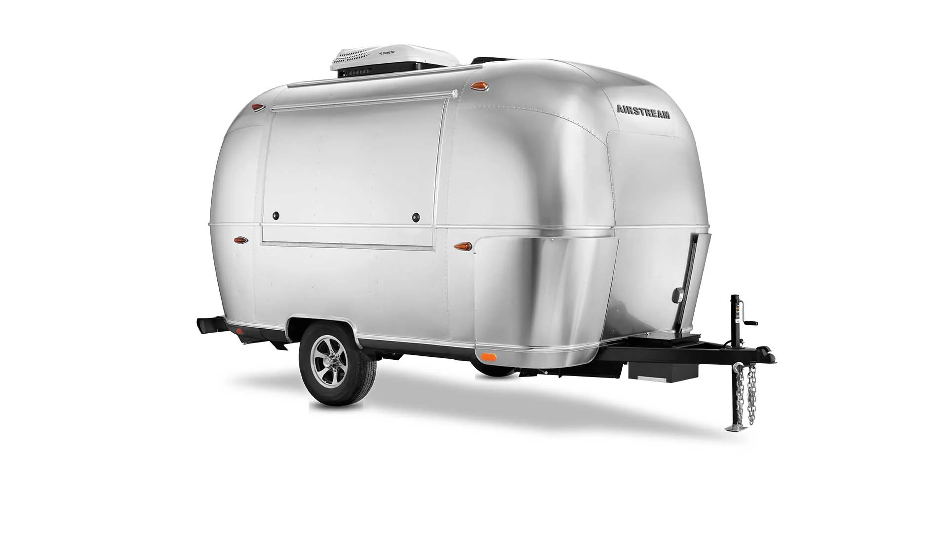 Airstream Commercial's Stock 16-foot shell with serving window