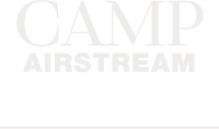 Text logo displaying "CAMP AIRSTREAM" in bold, uppercase letters.