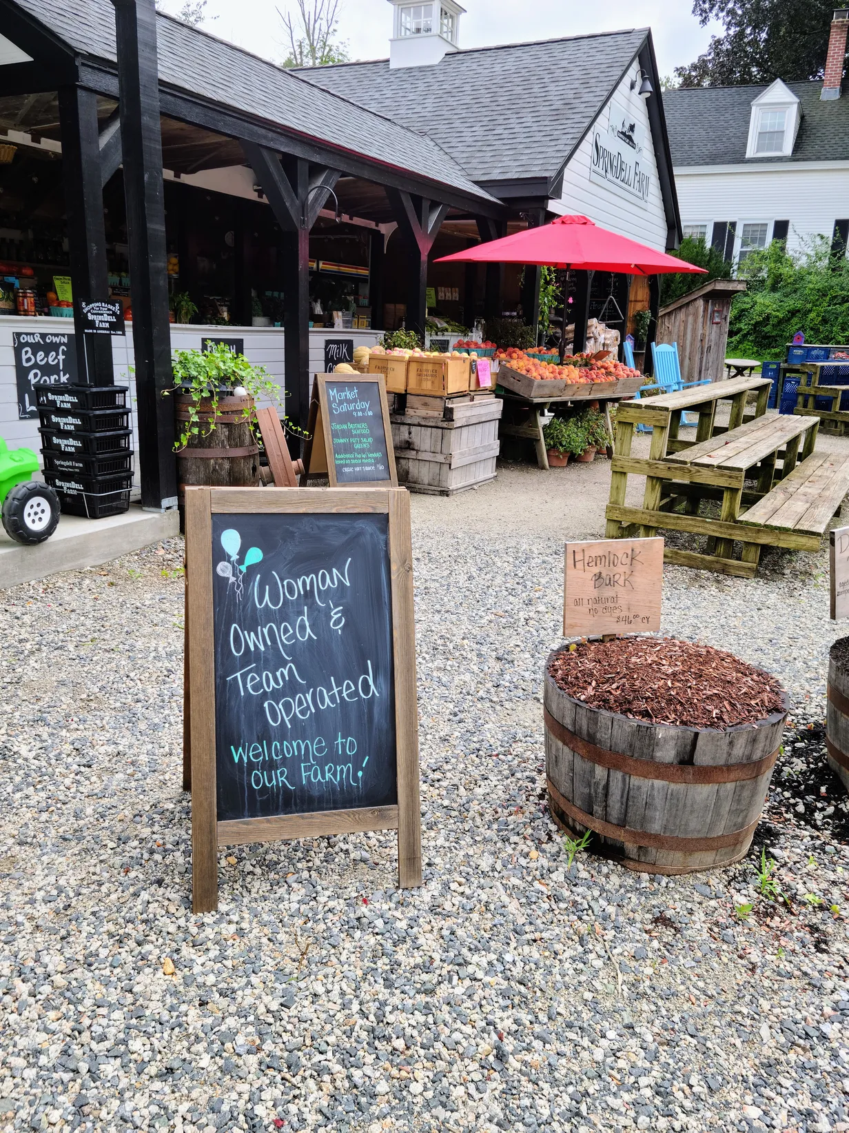 Local farm stand