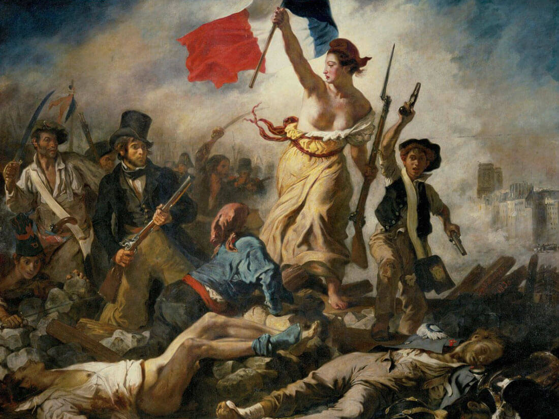 État Libre d'Orange campaign — Liberty Leading the People