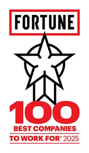 Fortune 100 best companies to work for logo